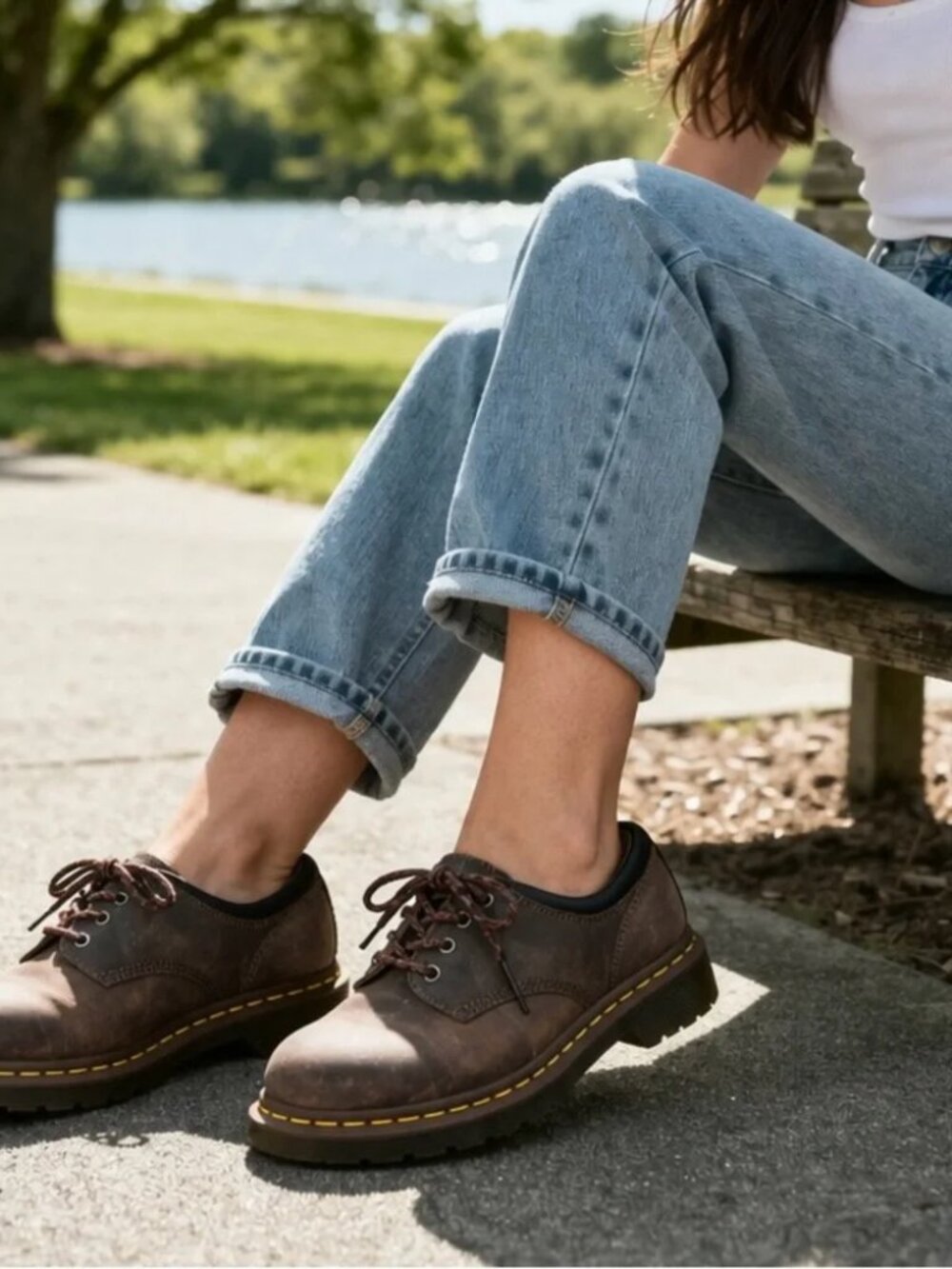 Vintage 8168 Dr. Marten's Brown Oxford Shoes